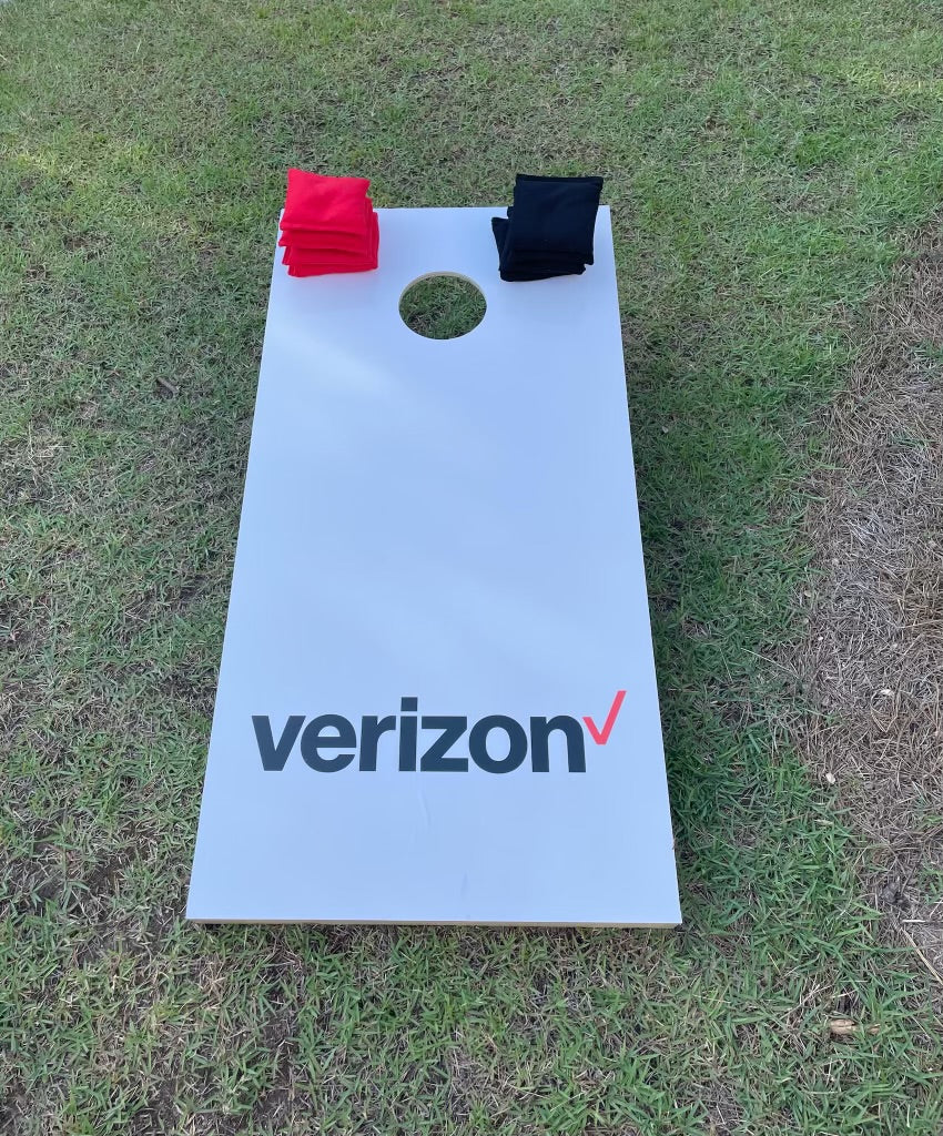 One Set of 2 Custom Cornhole Boards with Bags